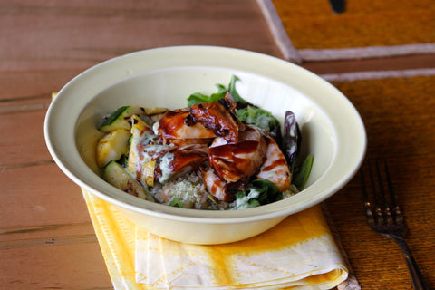 BBQ Chicken and Quinoa Power Bowl
