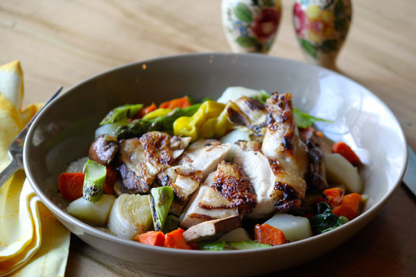 Chicken Vesuvio